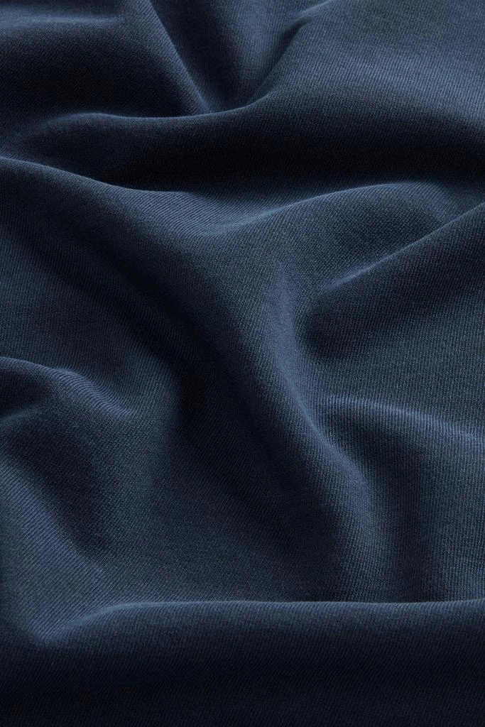 Woolrich Garment-Dyed Crewneck Sweatshirt in Light Pure Cotton - Men - Blue 8