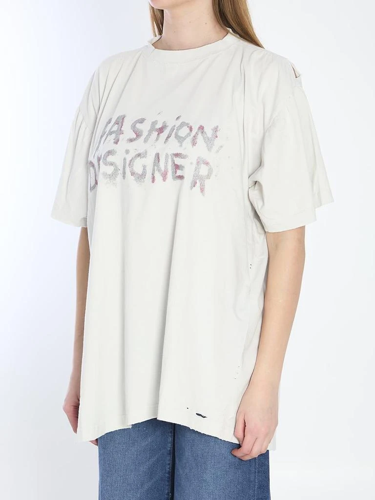 Balenciaga Distressed Cotton Shirt 2