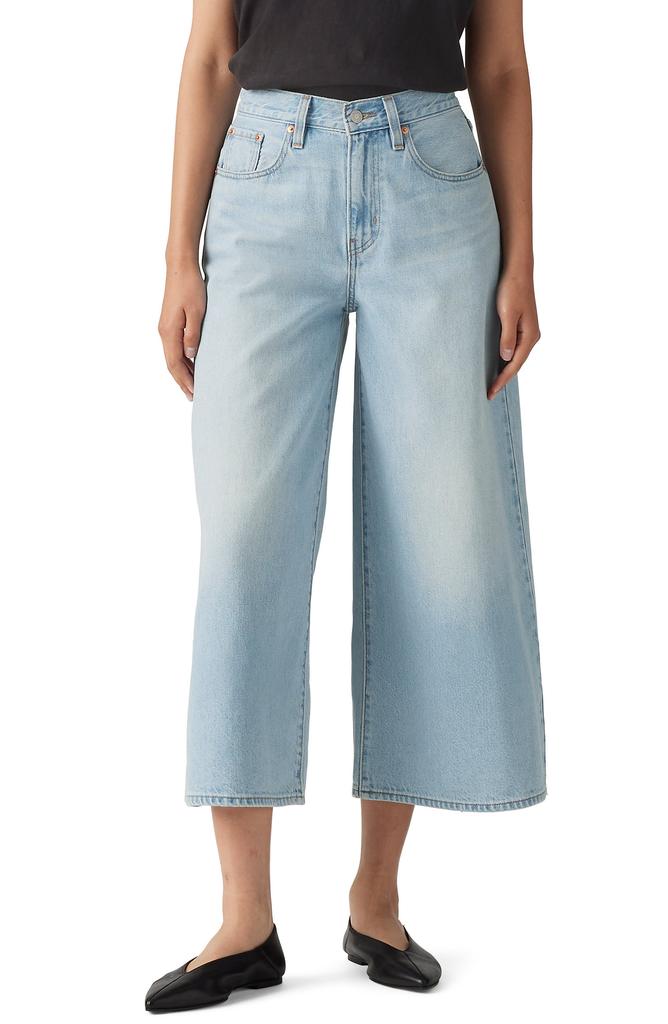 Levi's XL High Waist Crop Culotte Jeans