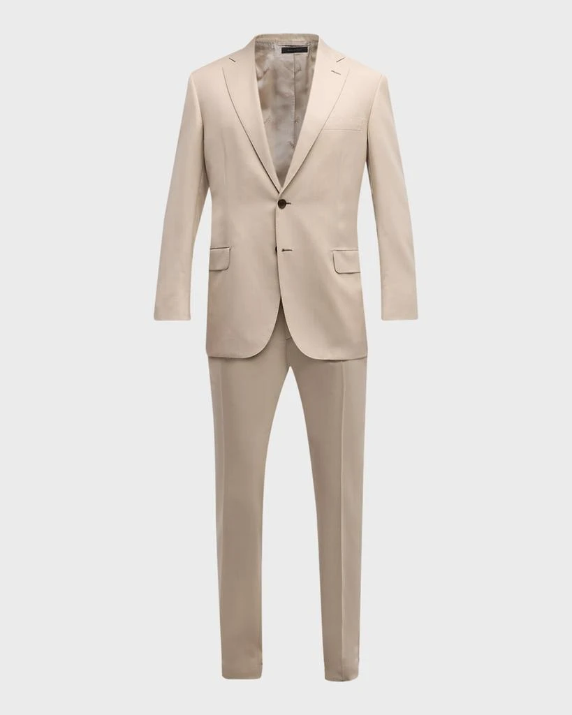 Brioni Men's Twill Wool Suit 1