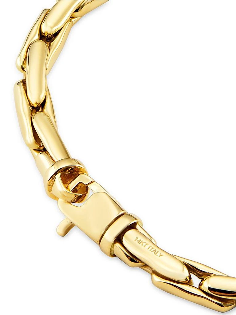 Saks Fifth Avenue Collection 14K Yellow Gold Fancy-Link Chain Bracelet 3