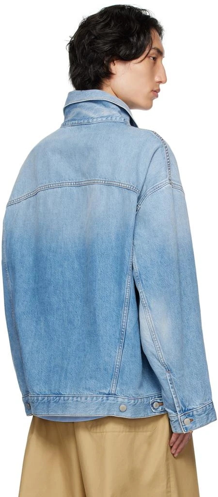 Acne Studios Blue Loose Fit Denim Jacket 3