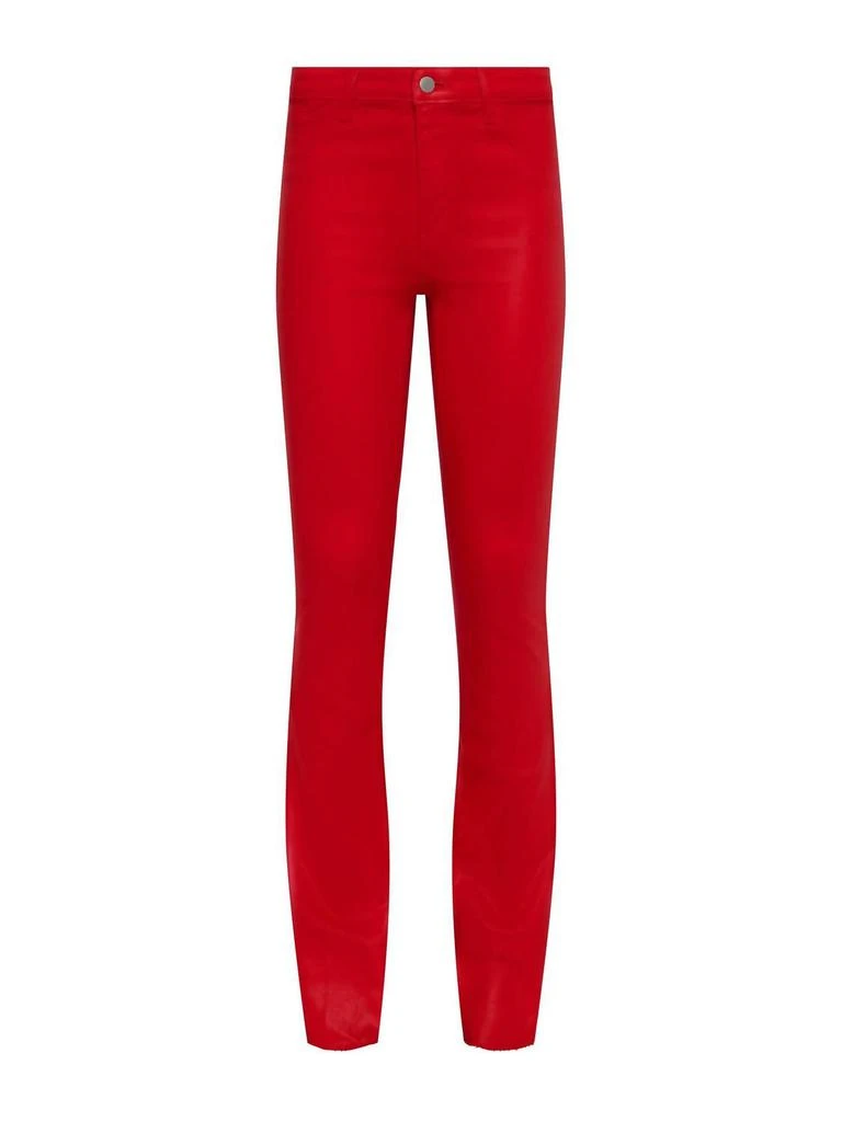 L'Agence L'Agence - Ruth High Rise Straight Raw Hem Jean 5