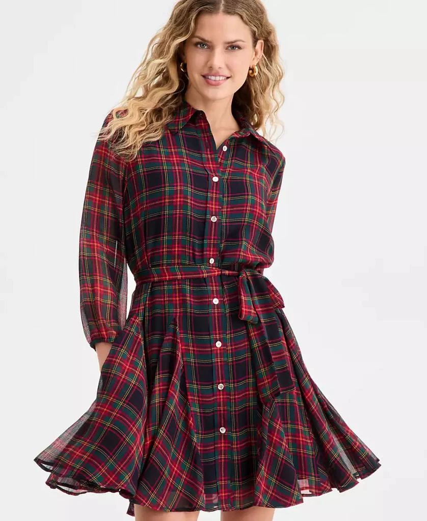 Shop Women's Plaid Short Flared Shirtdress on Sale at BeyondStyle  Get 71%  Off Women's Plaid Short Flared Shirtdress with Limited-Time Flash Deals,  Exclusive Discounts, and Special Offers. Enjoy Unbeatable Savings on