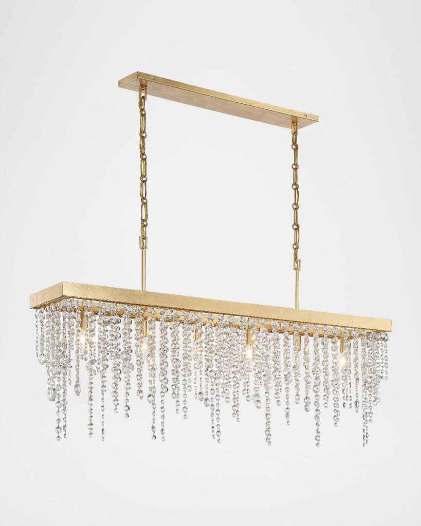 Crystorama Winham 6-Light Antique Gold Chandelier