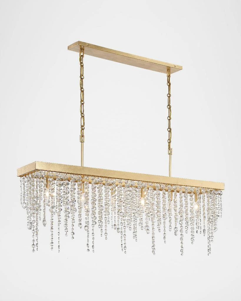Crystorama Winham 6-Light Antique Gold Chandelier 2