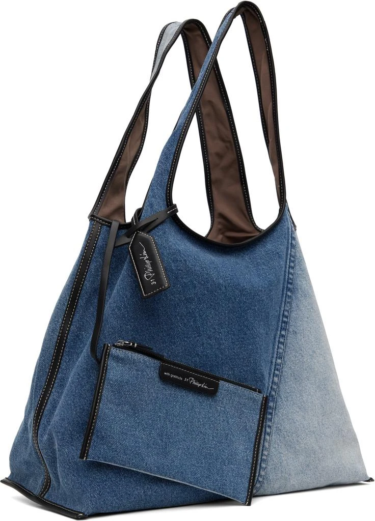 3.1 Phillip Lim Blue Denim Market Tote 2