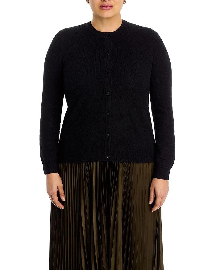 Bloomingdale's C by Bloomingdale's Crewneck Cashmere Cardigan - Exclusive 12