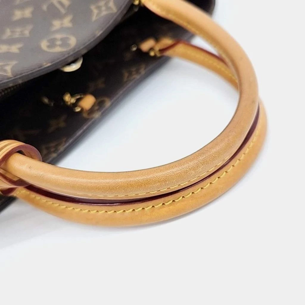 Louis Vuitton Louis Vuitton Brown Monogram Canvas Montaigne GM Satchel Bag 5