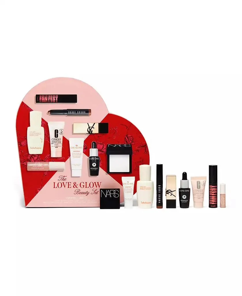 Created For Macy's 9-Pc. The Love and Glow Beauty Set, Created for Macy's
