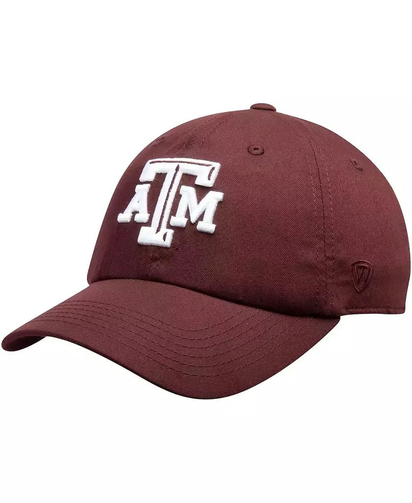 Top of the World Men's Maroon Texas A M Aggies Primary Logo Staple Adjustable Hat 2