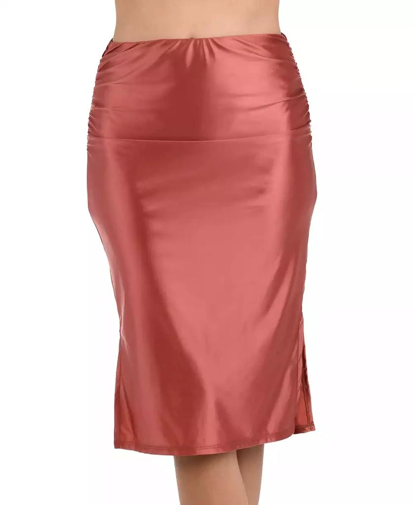 La Blanca Women's Earth Goddess Shirred Skirt Cover-Up 1