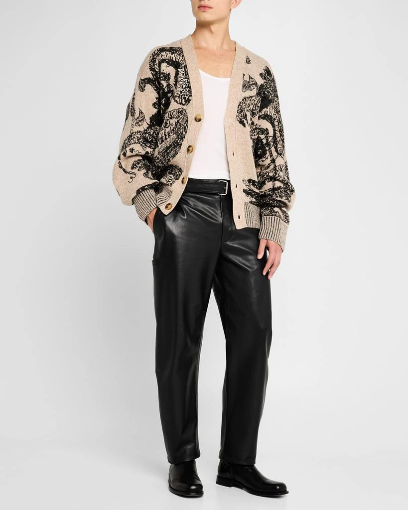 DOMREBEL Men's Hao Jacquard Cardigan 2