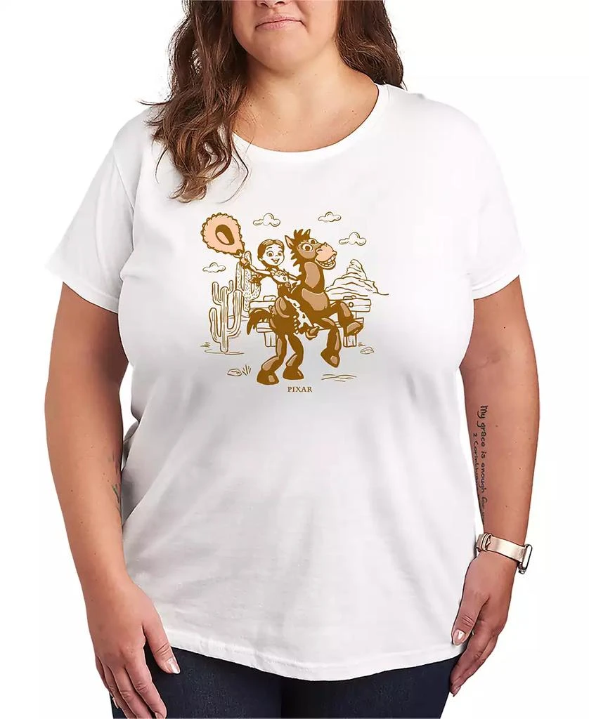 Hybrid Apparel Plus Size Toy Story 5 Jesse Bullseye Short-Sleeve Graphic T-Shirt