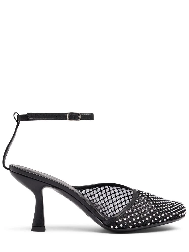 Christopher Esber 70mm Minette Veiled Mesh Heels 1