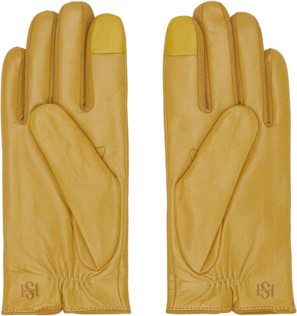 Handsome Stockholm Yellow Essentials Gloves