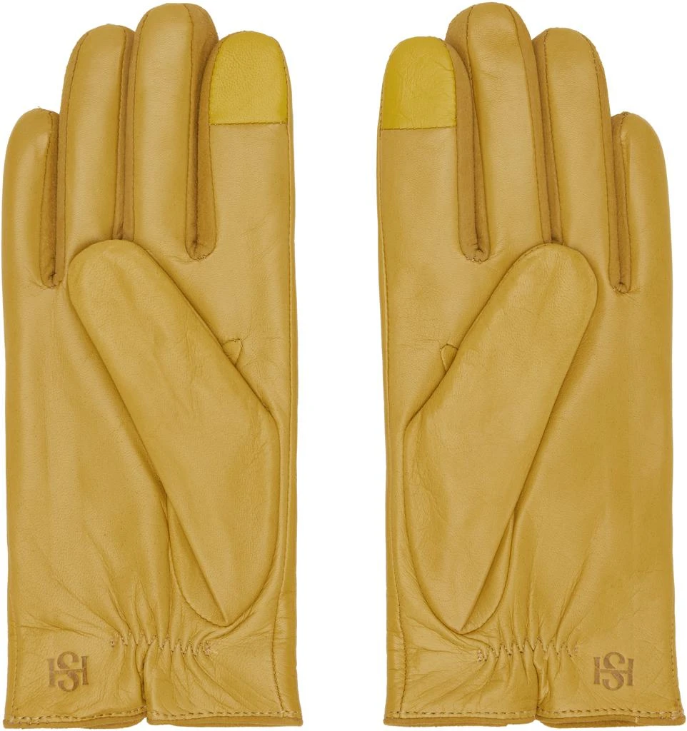 Handsome Stockholm Yellow Essentials Gloves 2