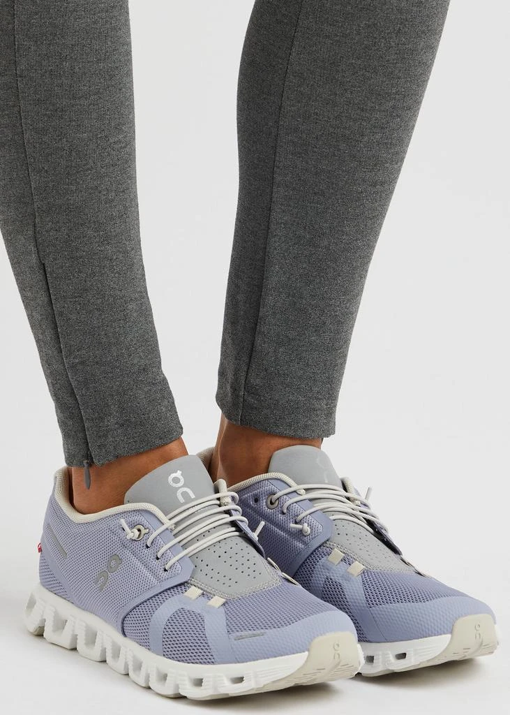 On Cloud 5 panelled mesh sneakers 5