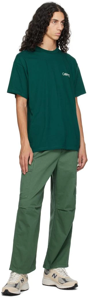 Carhartt WIP Green Cole Cargo Pants 4
