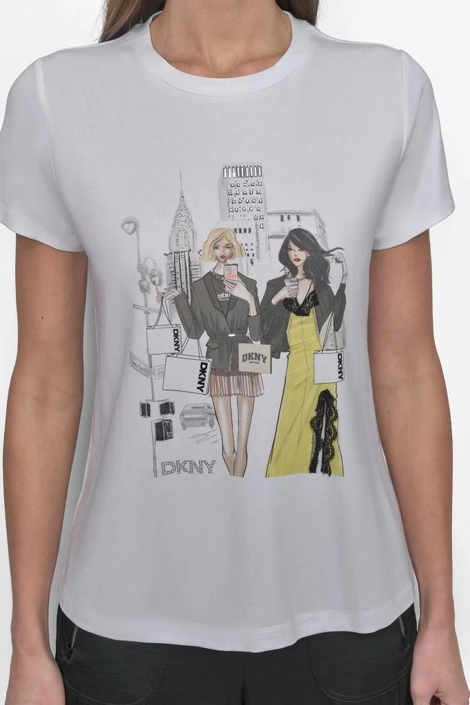 DKNY CHRYSLER CONVERSATIONAL TEE 4