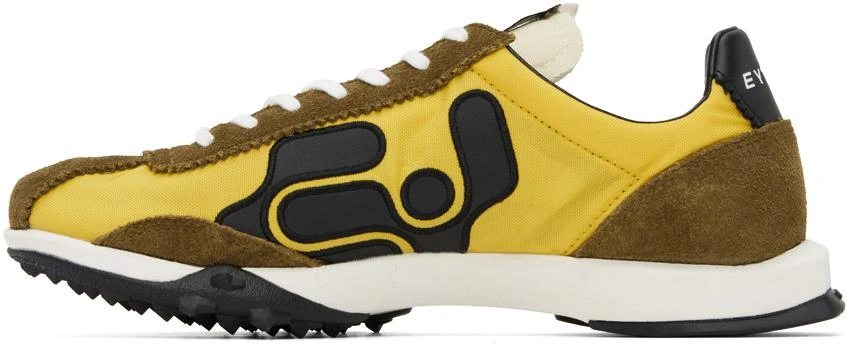 Eytys Khaki & Yellow Eros Sneakers 3