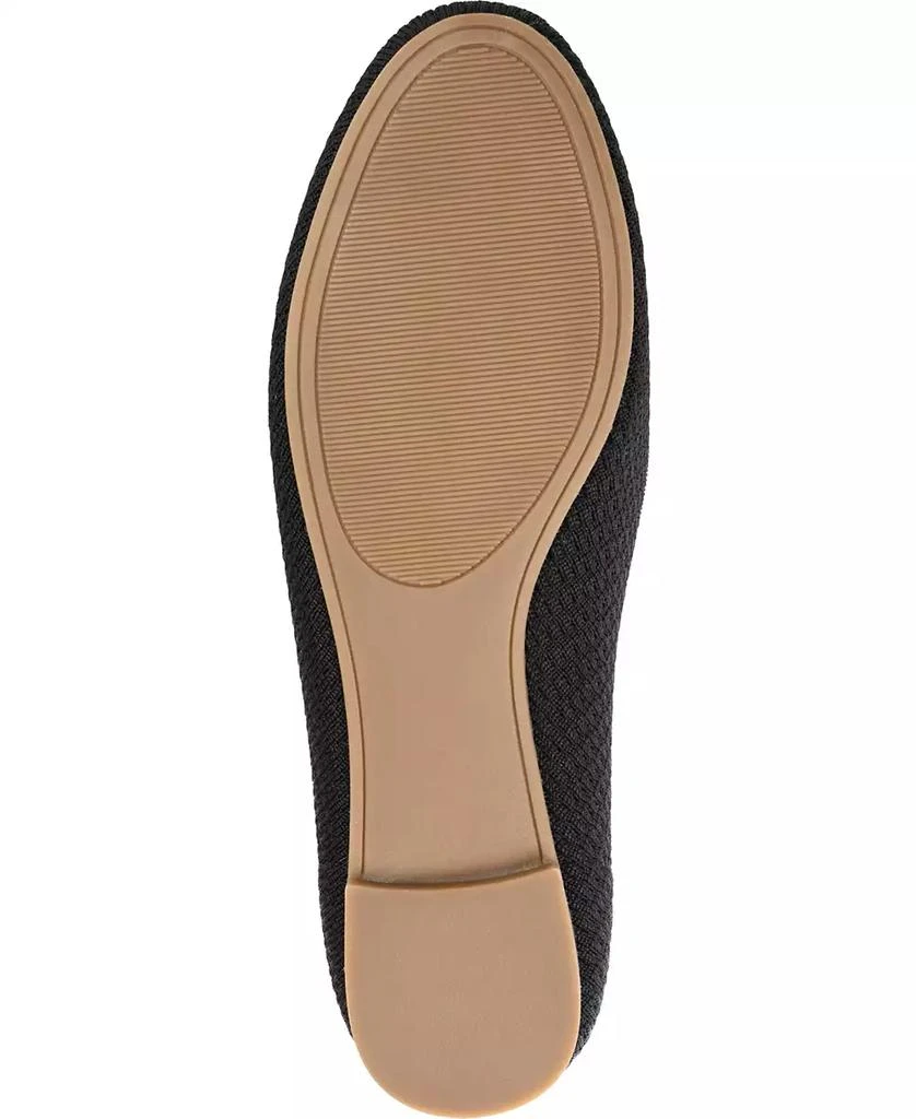 Journee Collection Women's Maryann Knit Round Toe Ballet Flats 5