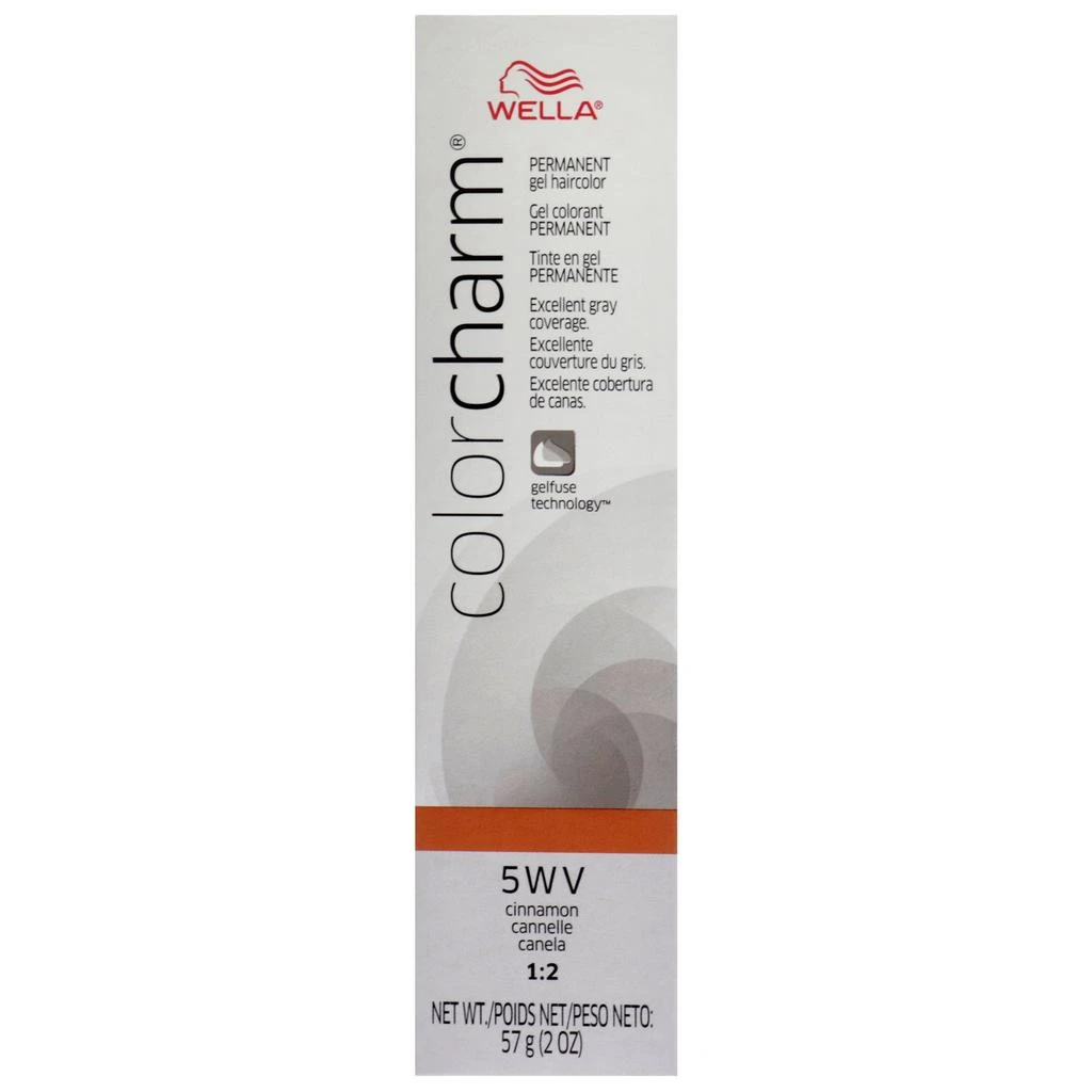 Wella Color Charm Permanent Hair Color Gel - 5WV Cinnamon by  for Women - 2 oz Hair Color 5