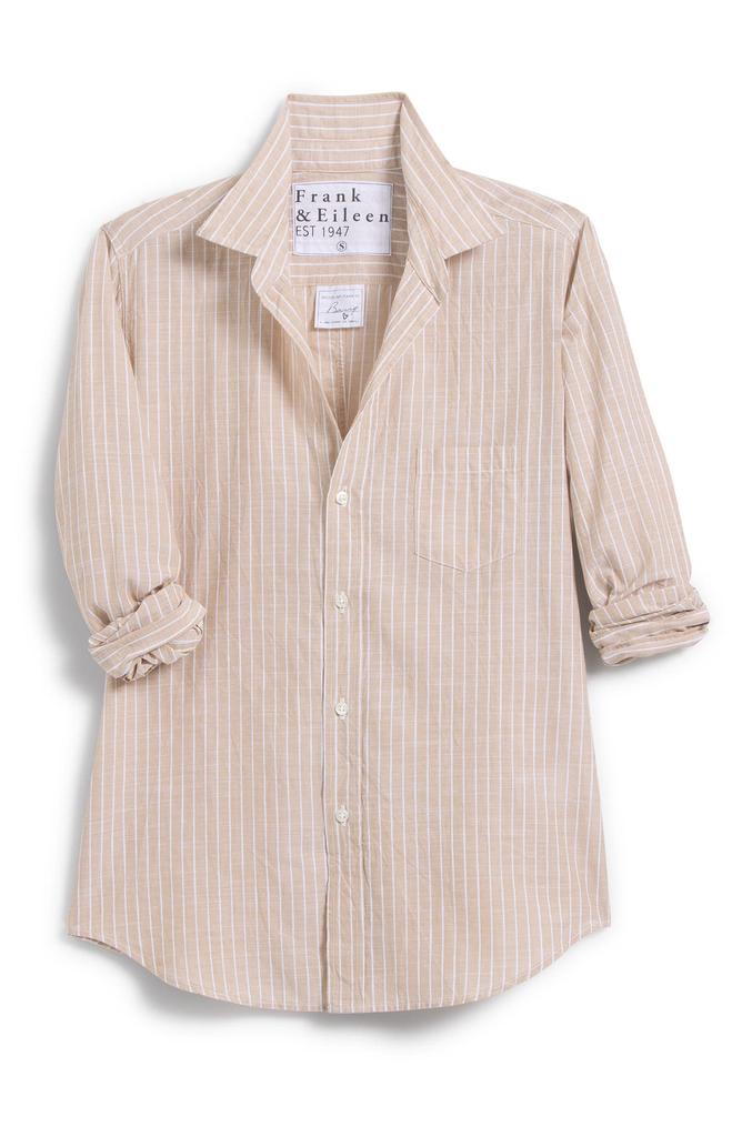 Frank & Eileen Barry Stripe Tailored Button-Up Shirt