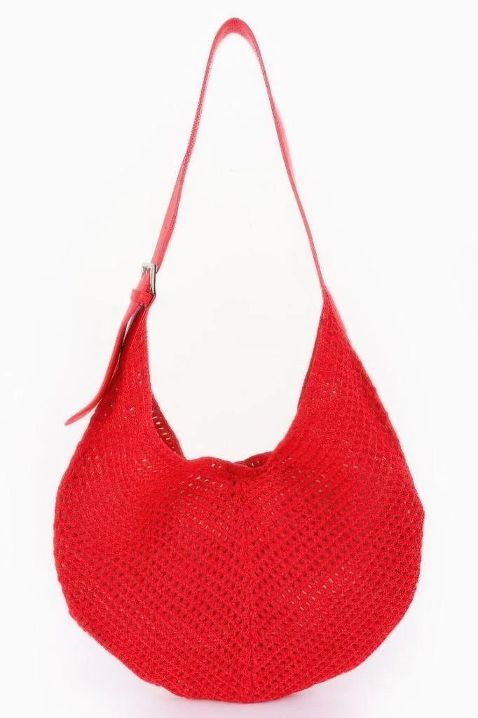 FASHNZFAB Mesh Crochet Shoulder With Pouch 2