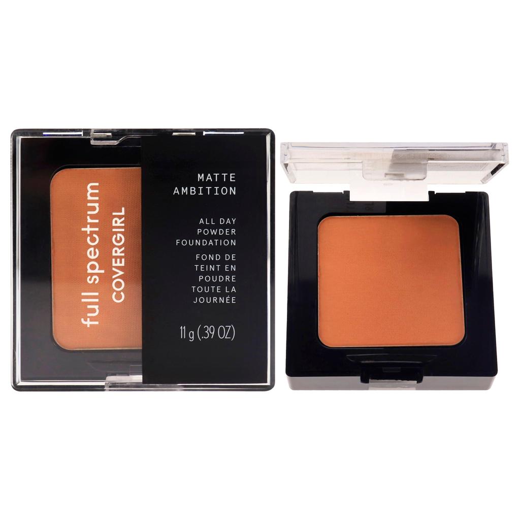Covergirl Matte Ambition All Day Powder Foundation - Deep Natural 1 by  for Women - 0.39 oz Powder