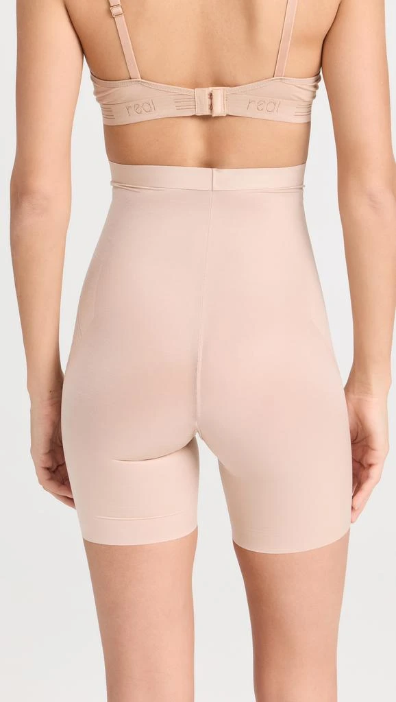 SPANX High Waist Mid-Thigh Shorts, Petite 2