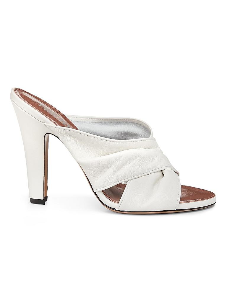 Paris Texas Hollywood 75 Mules - - Black Diamond - Sandals