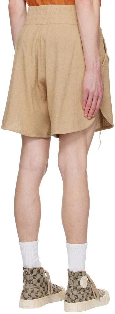 Misbhv Beige Jordan Barrett Edition Boxing Shorts 3