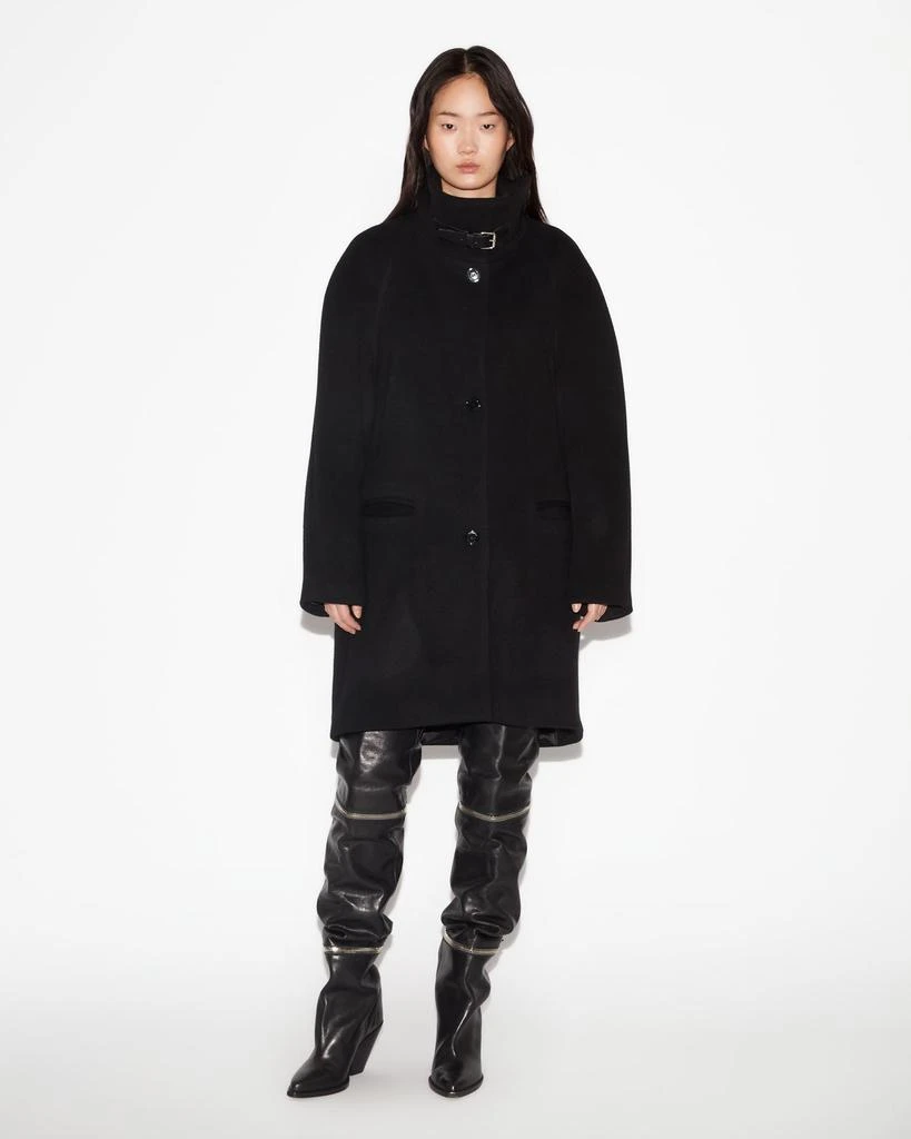 Isabel Marant ISABEL MARANT, FARES WOOL COAT - Women - Black - 40 1