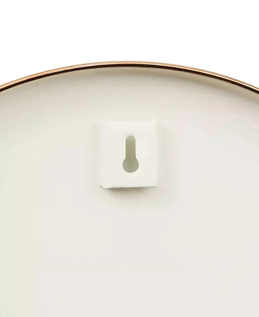 MacKenzie-Childs Violet Check 12" Handmade Clock 2