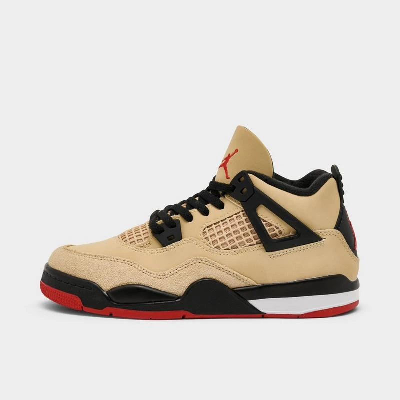 Jordan Little Kids' Air Jordan Retro 4 Basketball Shoes 1
