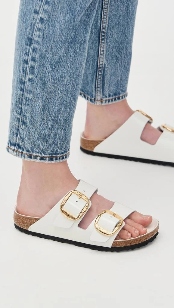 Birkenstock Arizona Big Buckle High Shine Hammered Sandals 2