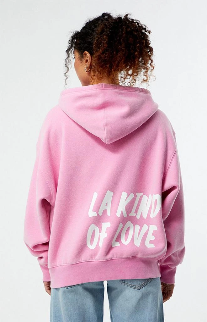 PacSun LA Kind Zip Up Oversized Hoodie 3