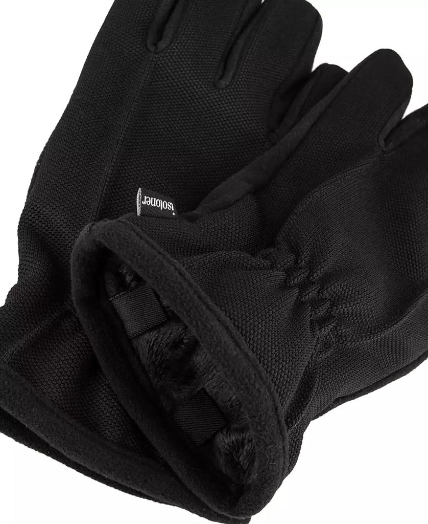 Isotoner Signature Men's Tech Stretch Fleece Palm Gloves