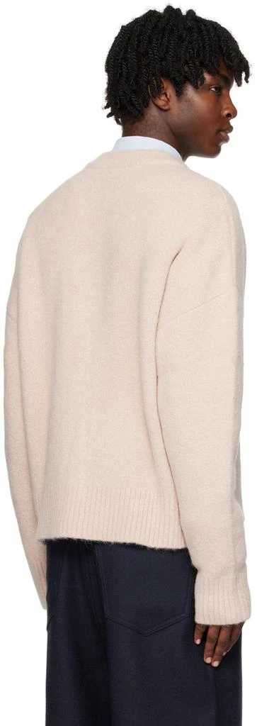 AMI Pink Ami De Cœur Cardigan 3