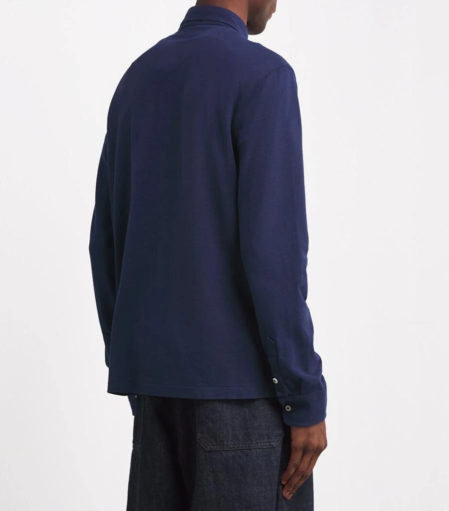 Ralph Lauren Cotton Flag-Embroidered Polo Shirt 4