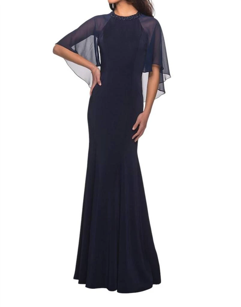 La Femme La Femme - FIT AND FLARE GOWN 2