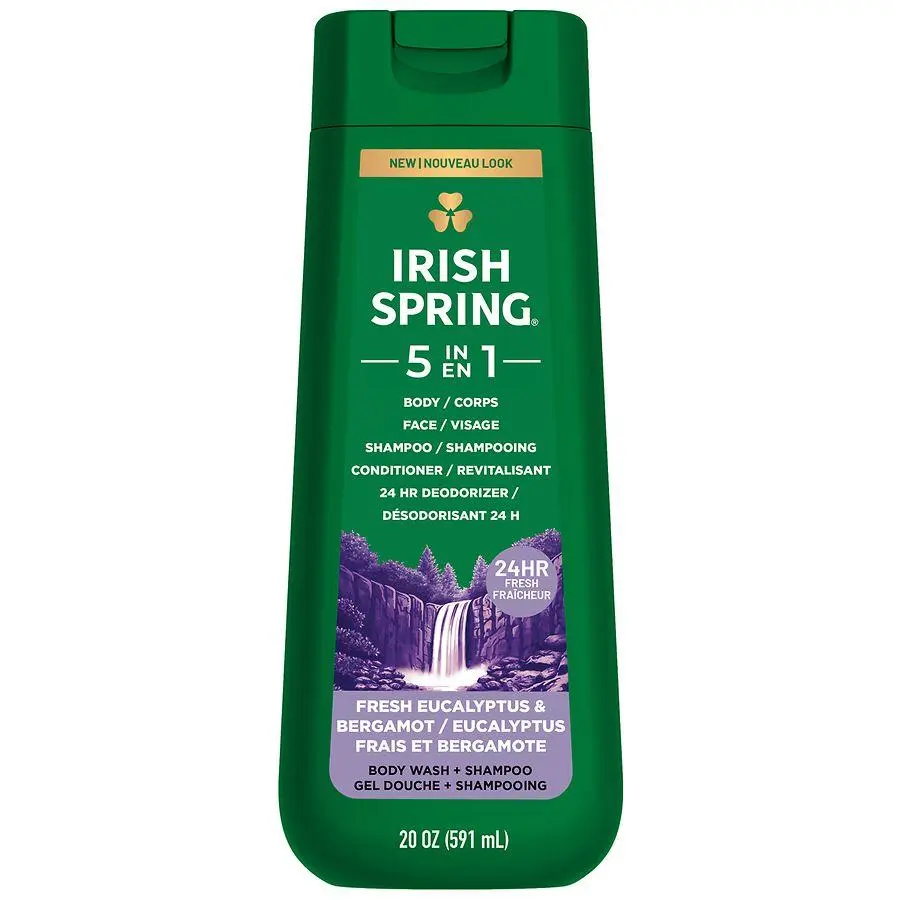Irish Spring 5 in 1 Body Wash for Men Fresh - Men's Personal Care ...