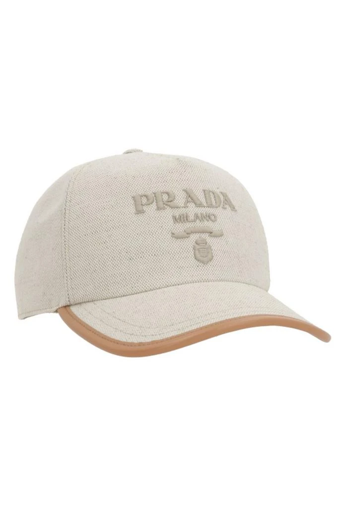 Prada Prada Logo Detailed Baseball Cap 3