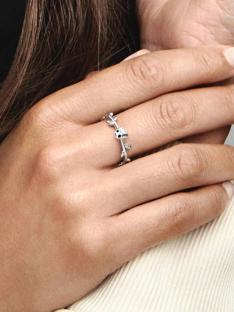 PANDORA Marvel Guardians Of The Galaxy Groot Leaf Ring In Silver 3