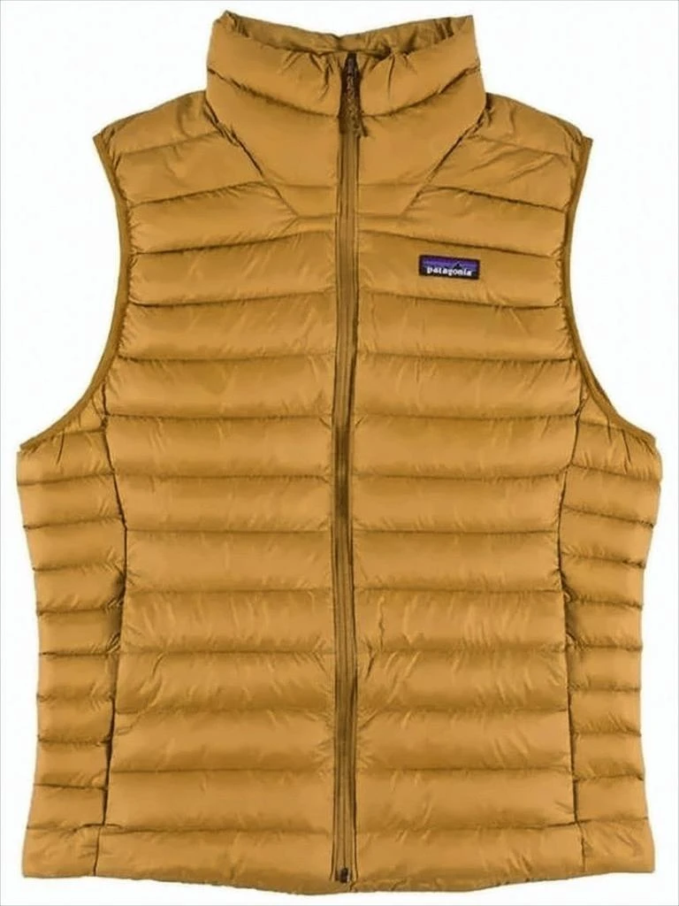 Patagonia Quilted Stand-Up Collar Vest With Insulating Design