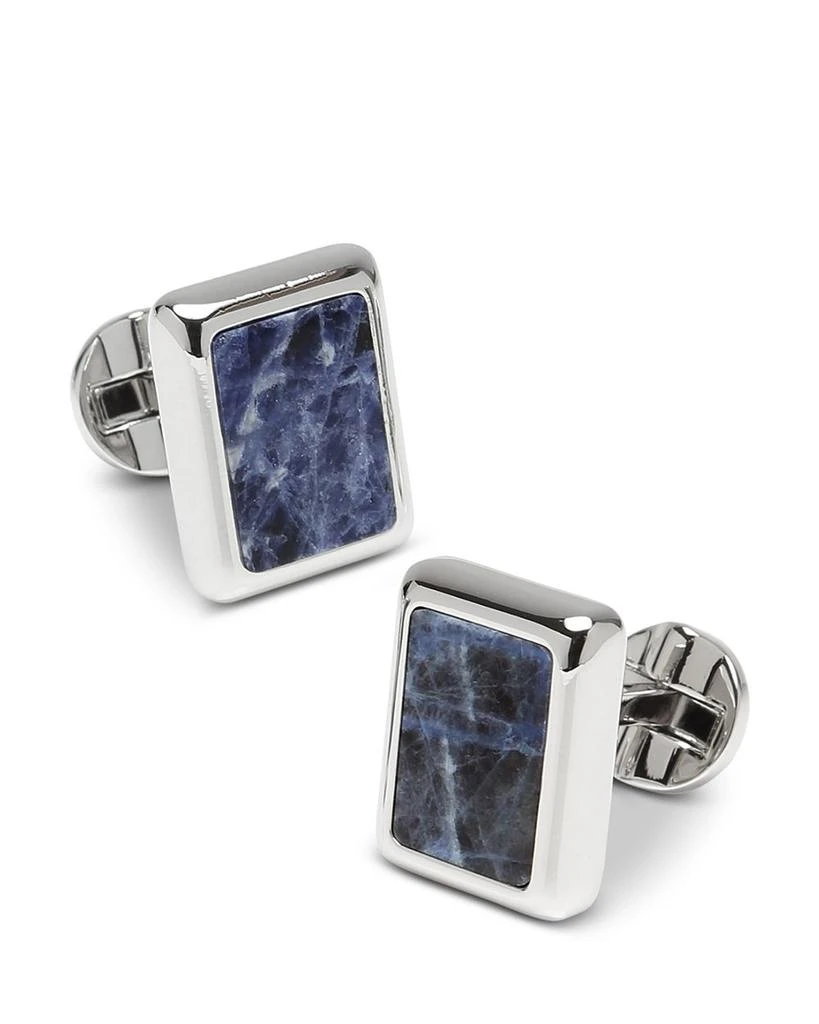 Cufflinks Inc. Silver and Sodalite JFK Presidential Cufflinks 1