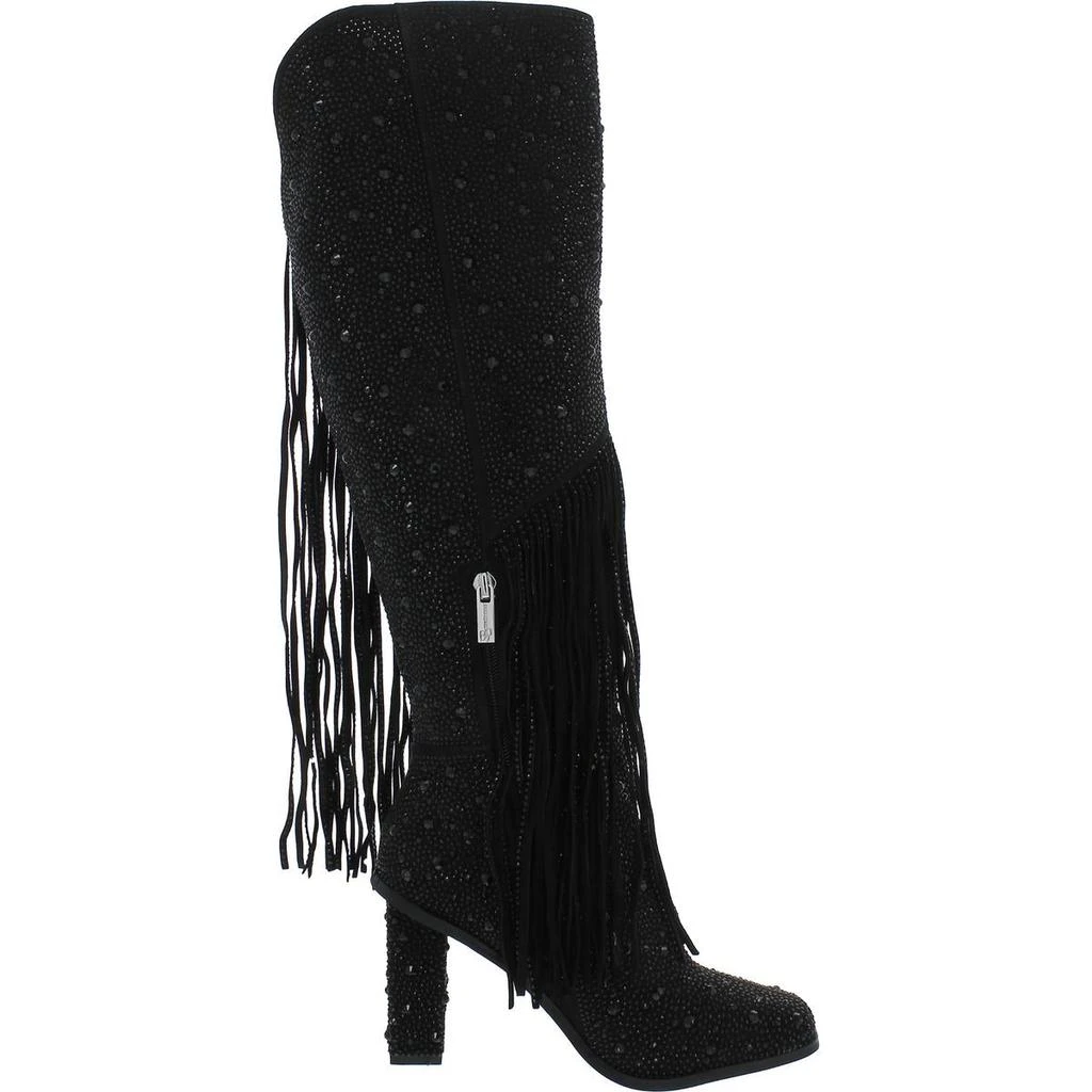 Jessica Simpson Asire 2 Womens Block Heel Square Toed Thigh-High Boots 2