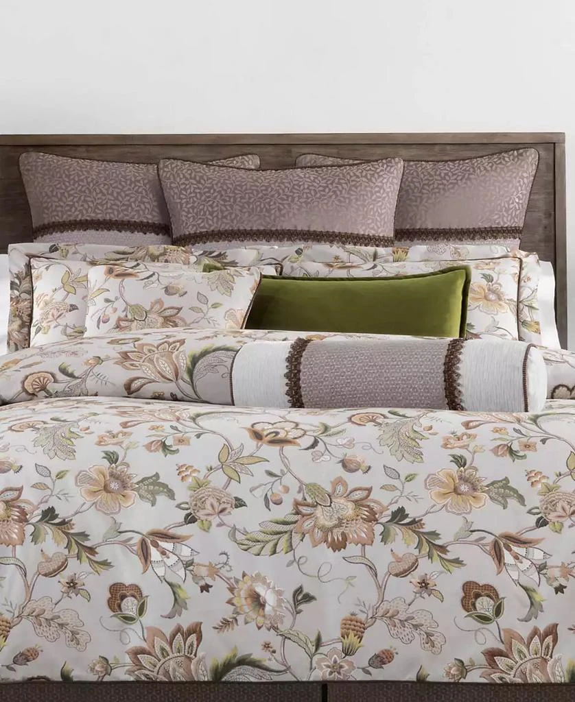 Rose Tree Esmeralda Woven Sham, Euro 2