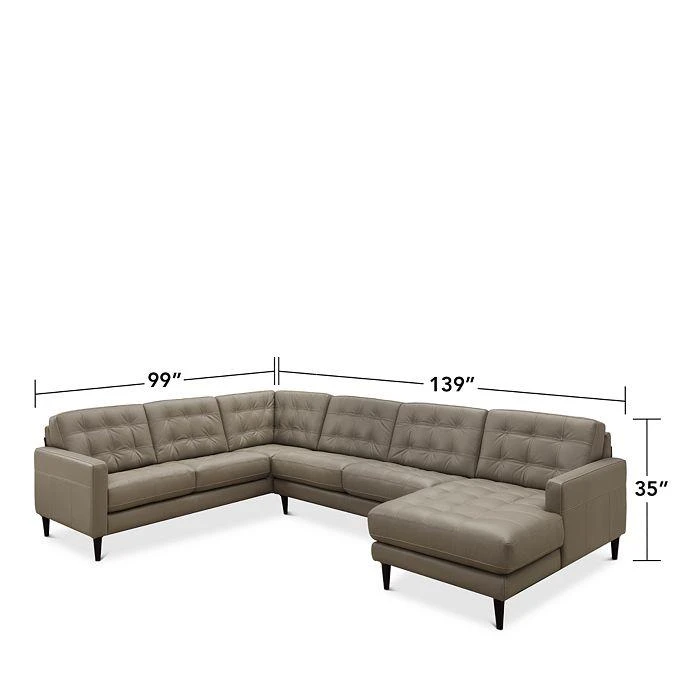 Chateau d'Ax Massimo 3 Piece Sectional 3